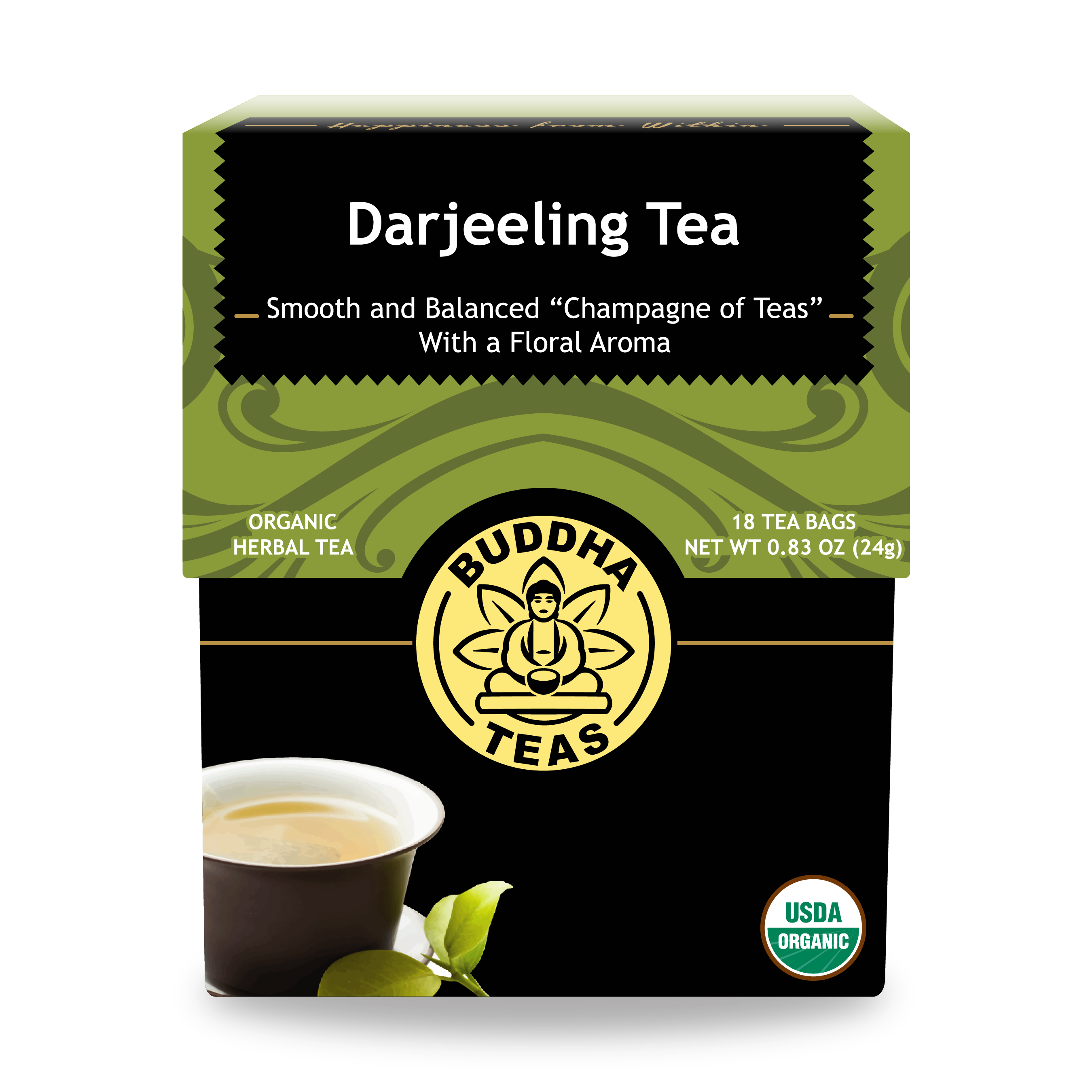 Buy Darjeeling Tea: Organic & Plastic-Free Tea Bags | Buddha Teas