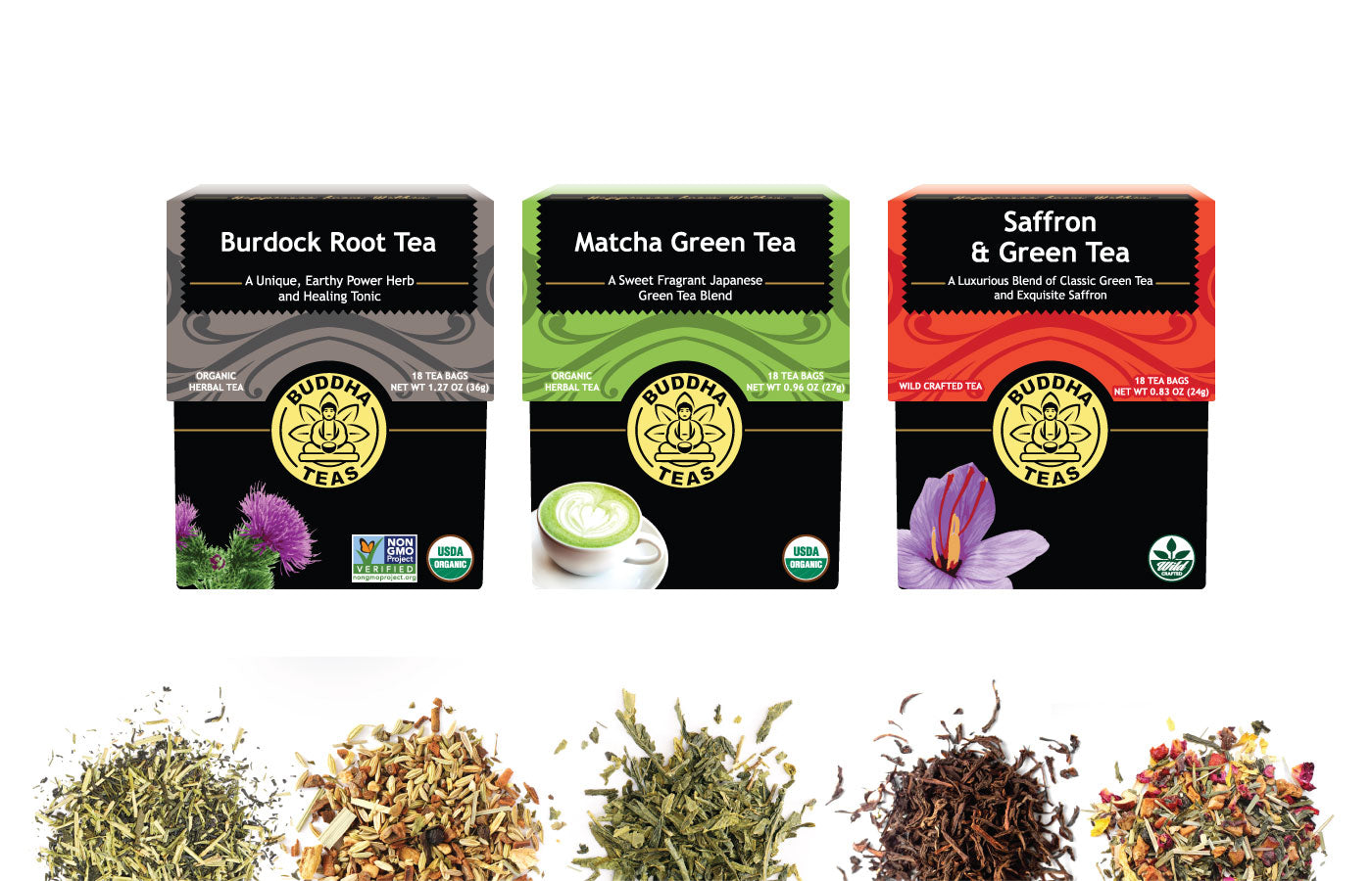 Brain & Focus Tea Bundles | Herbal Teas for Mental Clarity – Buddha Teas