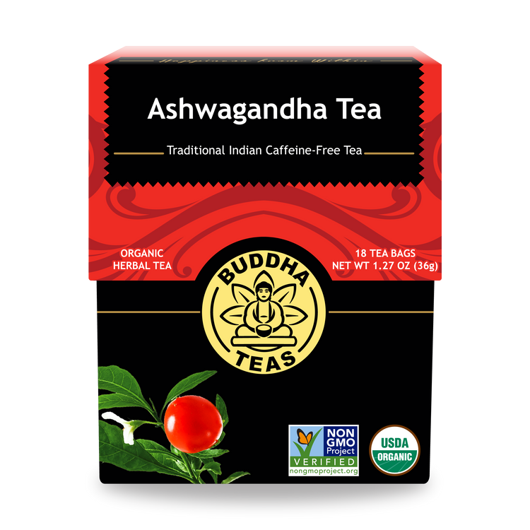 Buddha Teas Ashwagandha Tea - front view