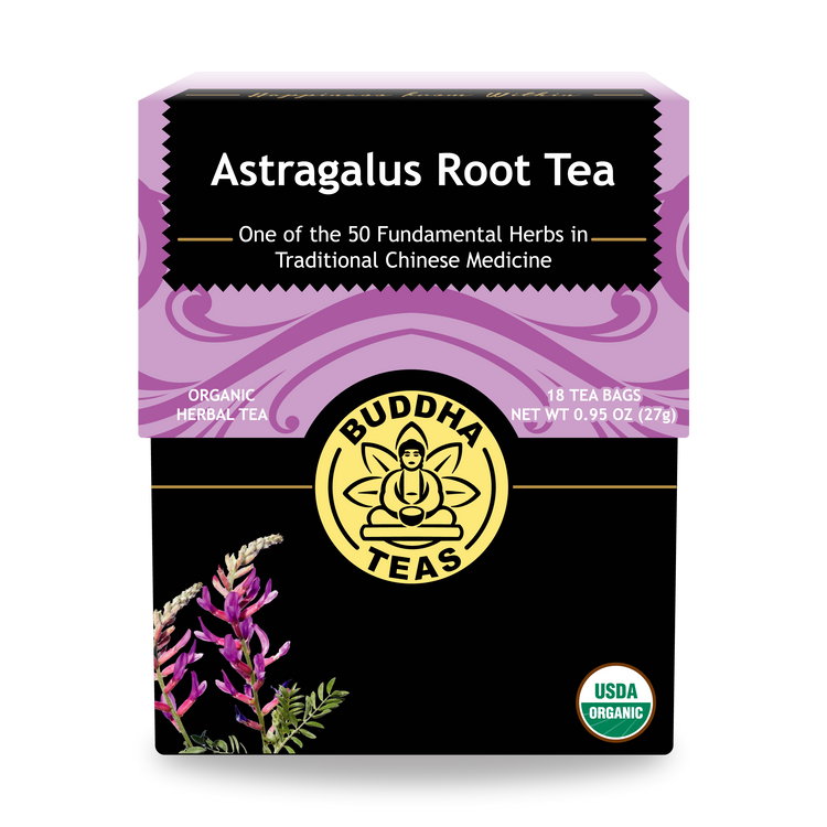 Buddha Teas Astragalus Root Tea - front view