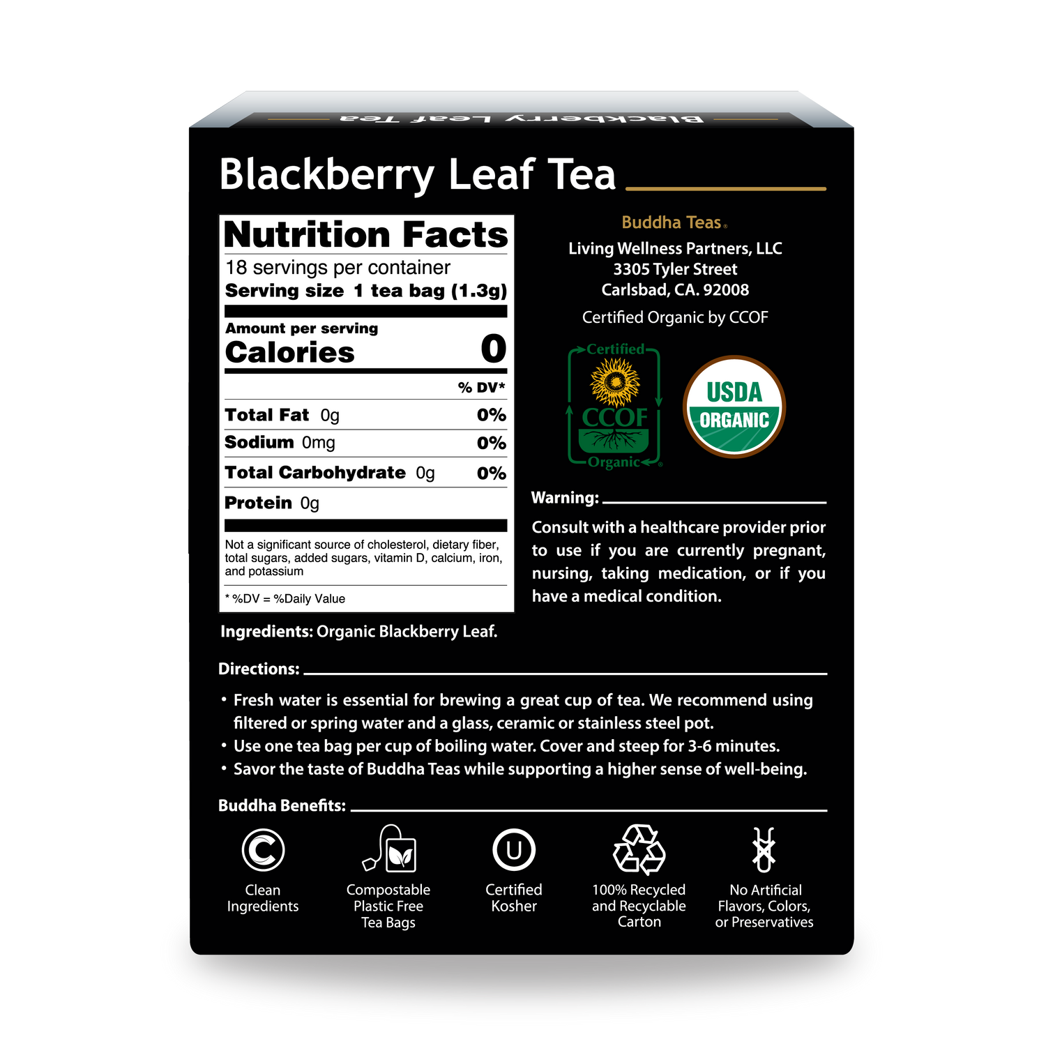 Blackberry Leaf Tea