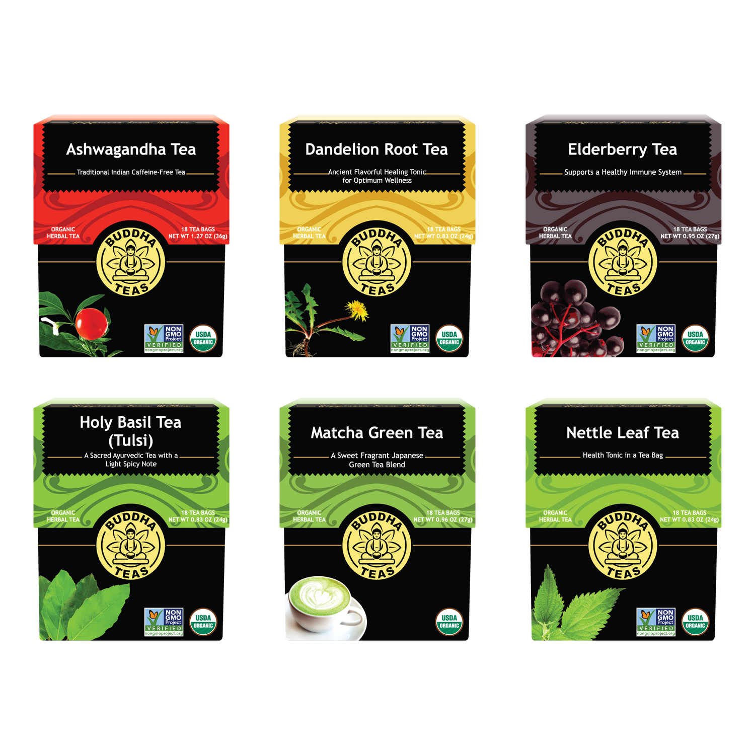 Best Seller Tea Six Pack