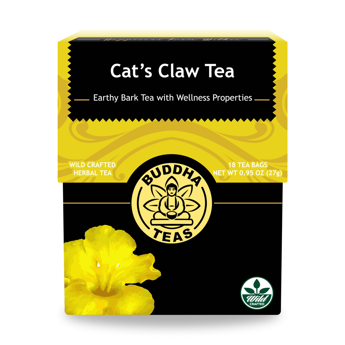Buddha Teas Cats Claw Tea - front view