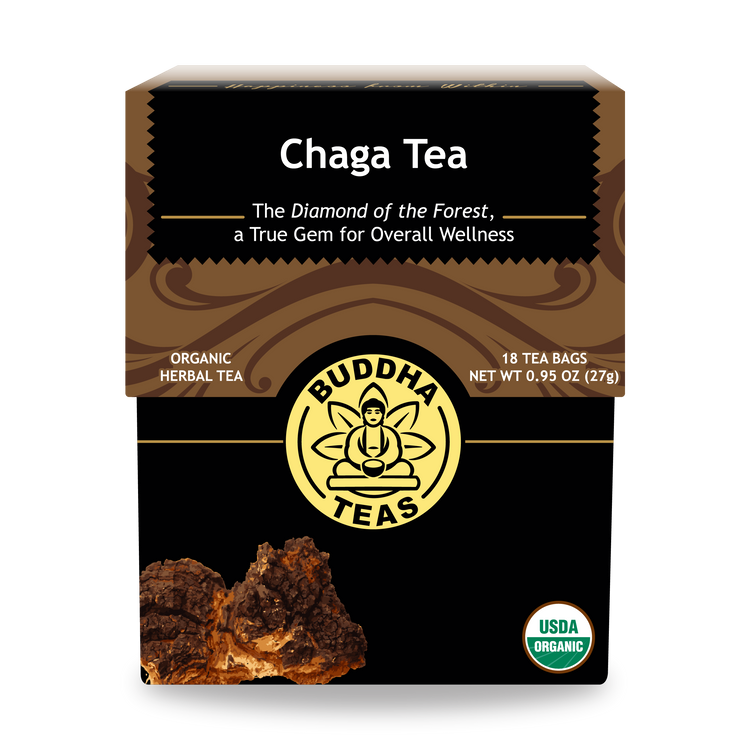Buddha Teas Chaga Tea - front view
