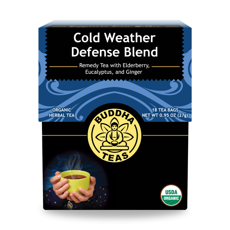 Buddha Teas Cold Weather Defense Blend - front view