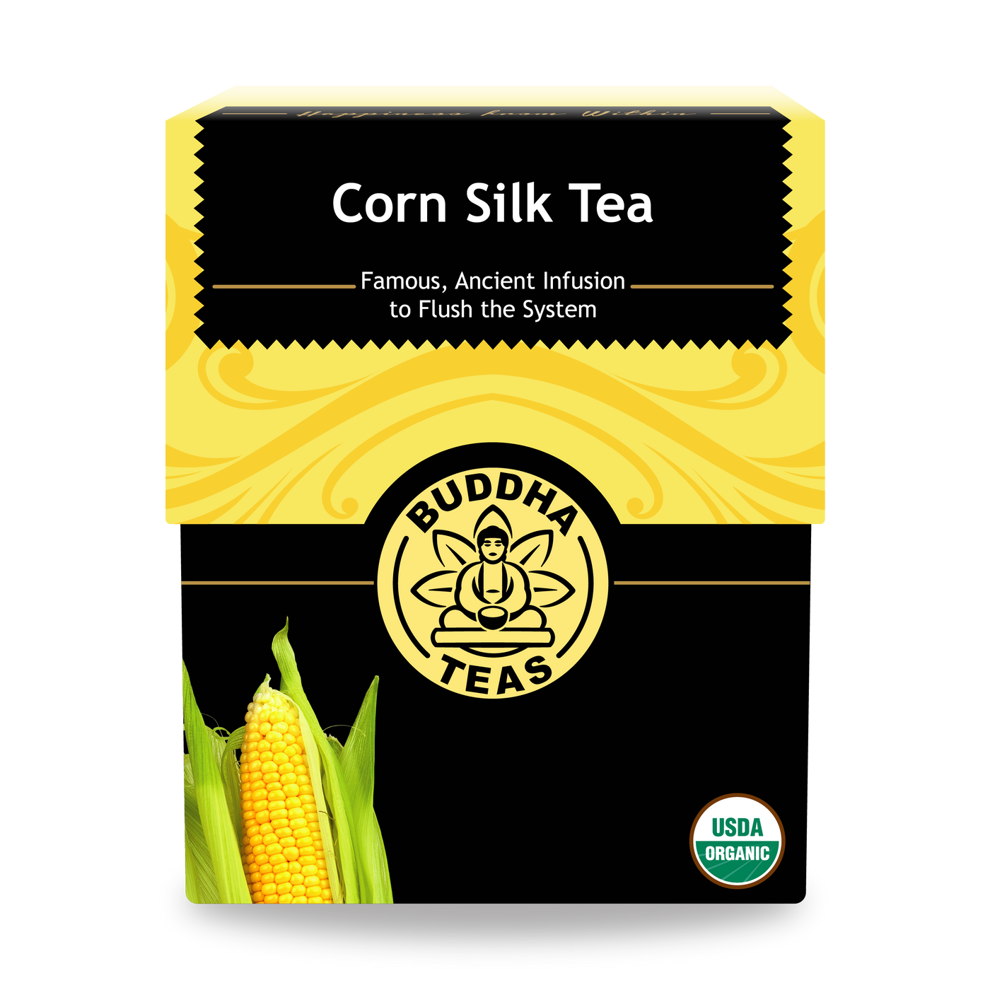 Buddha Teas Corn Silk Tea - front view