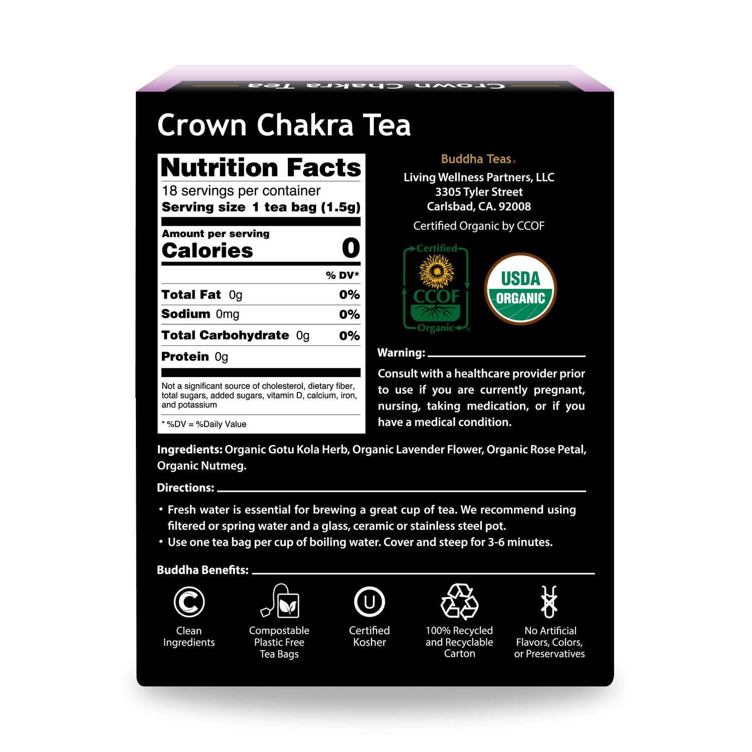 Crown Chakra Tea