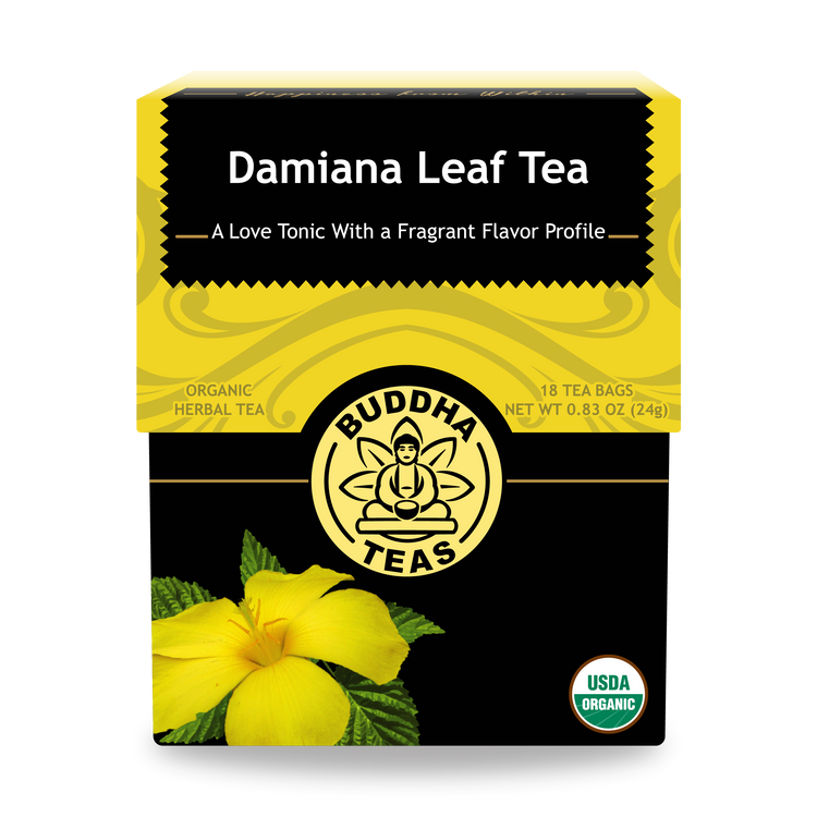 Buddha Teas Damiana Leaf Tea - front view