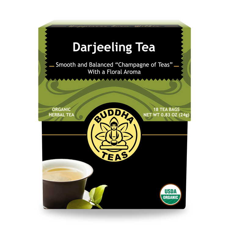 Buddha Teas Darjeeling Tea - front view