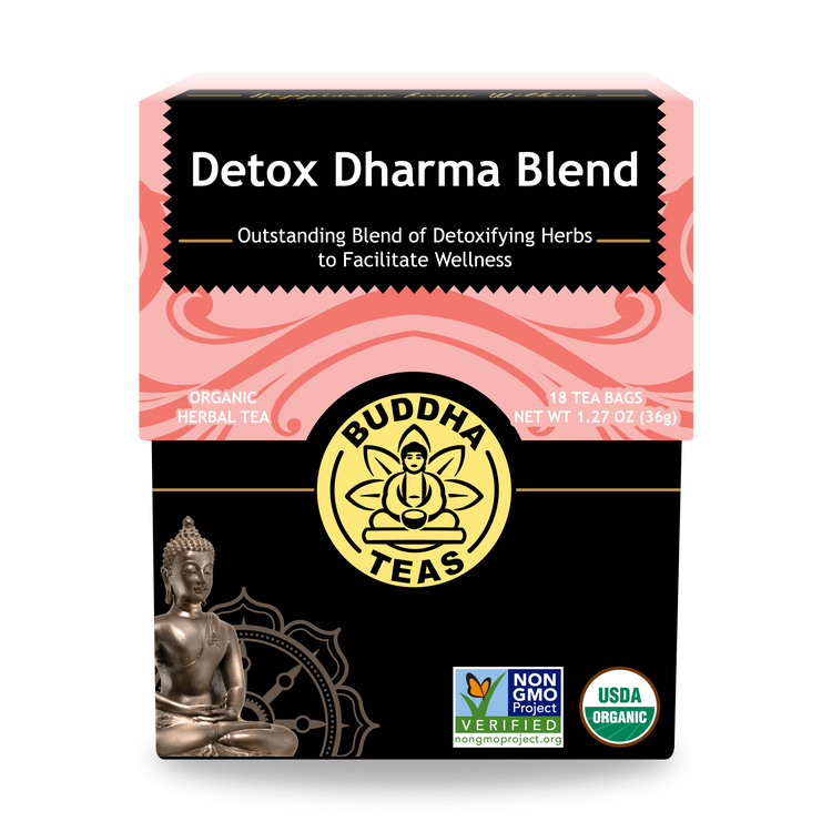 Buddha Teas Detox Dharma Blend - front view