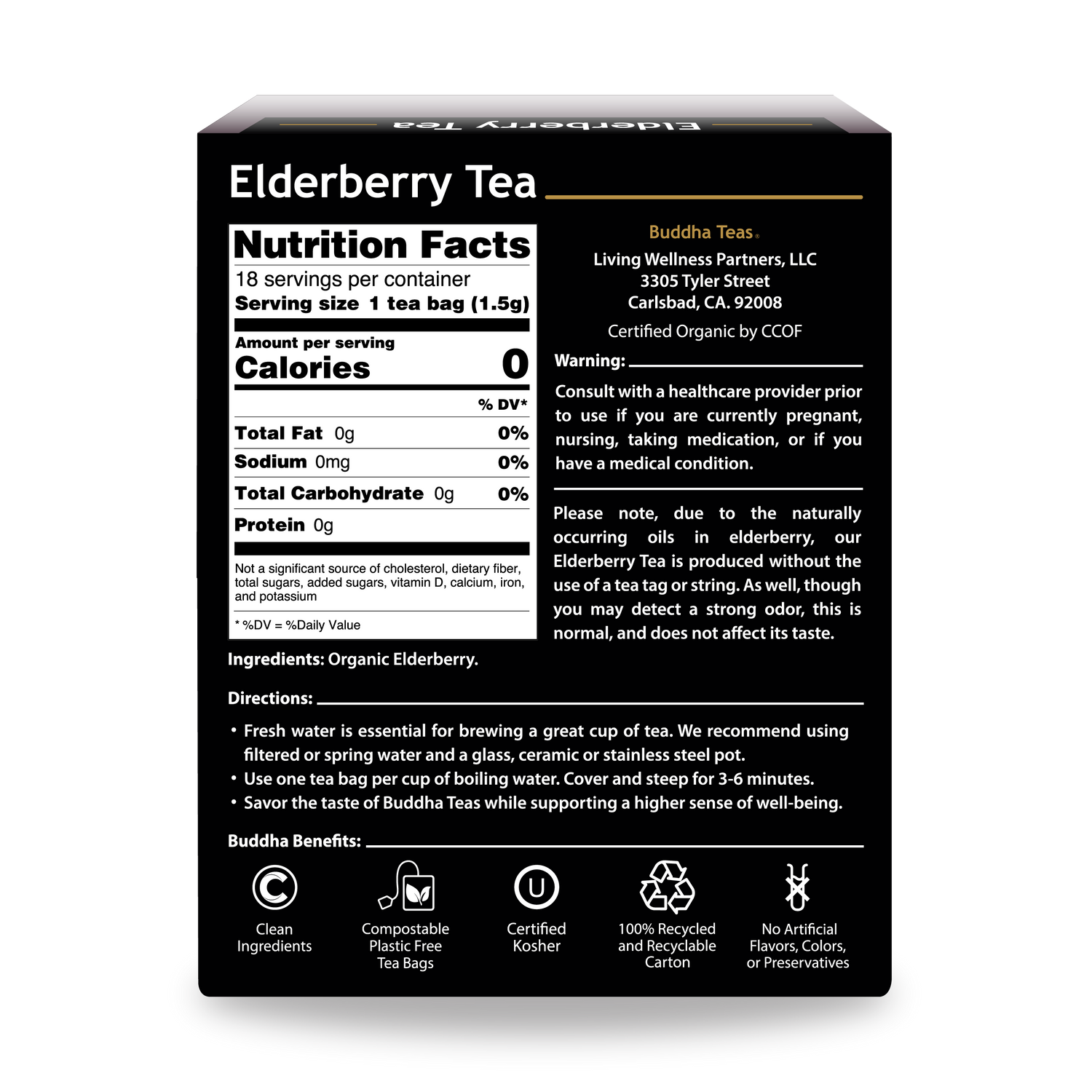 Elderberry Tea