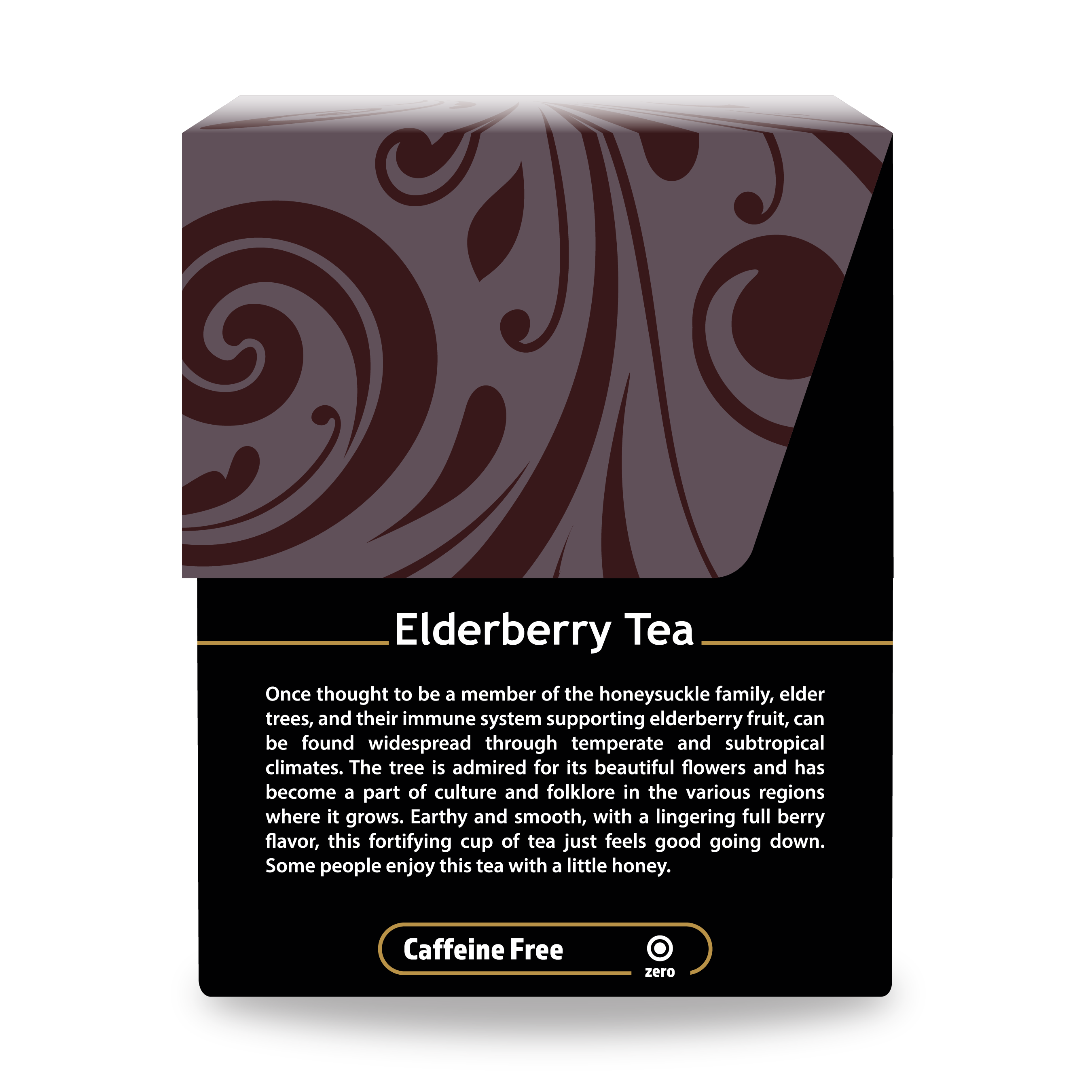 Buddha Teas Elderberry Tea - right side panel