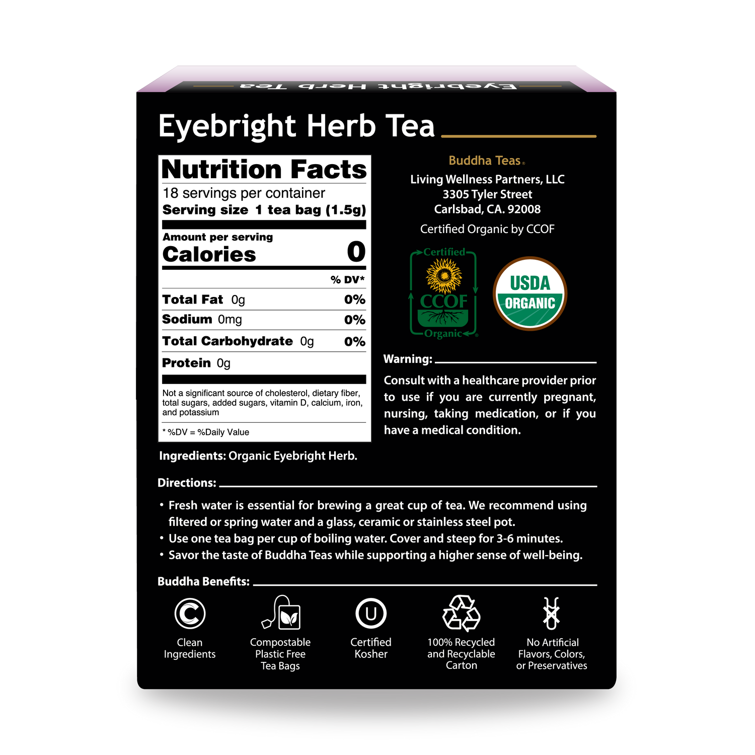 Eyebright Herb Tea