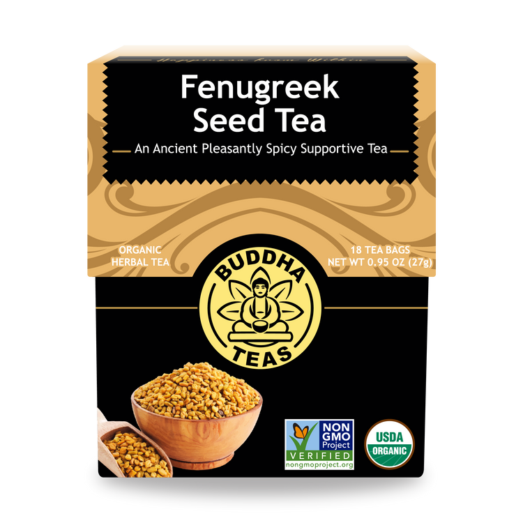Buddha Teas Fenugreek Seed Tea - front view