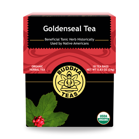 Buddha Teas Goldenseal Tea - front view