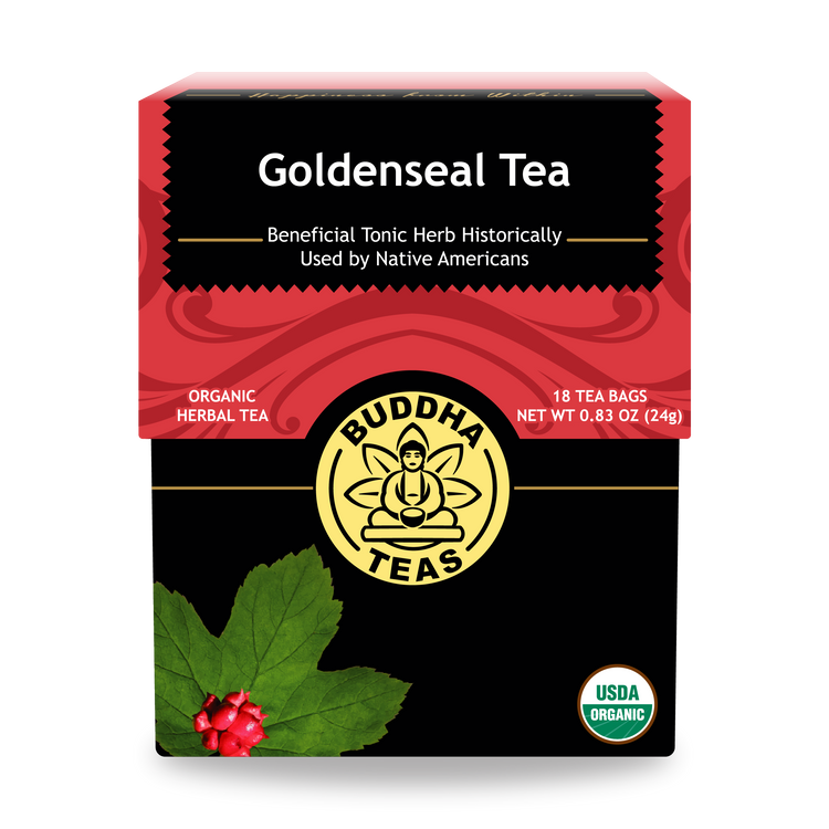 Buddha Teas Goldenseal Tea - front view