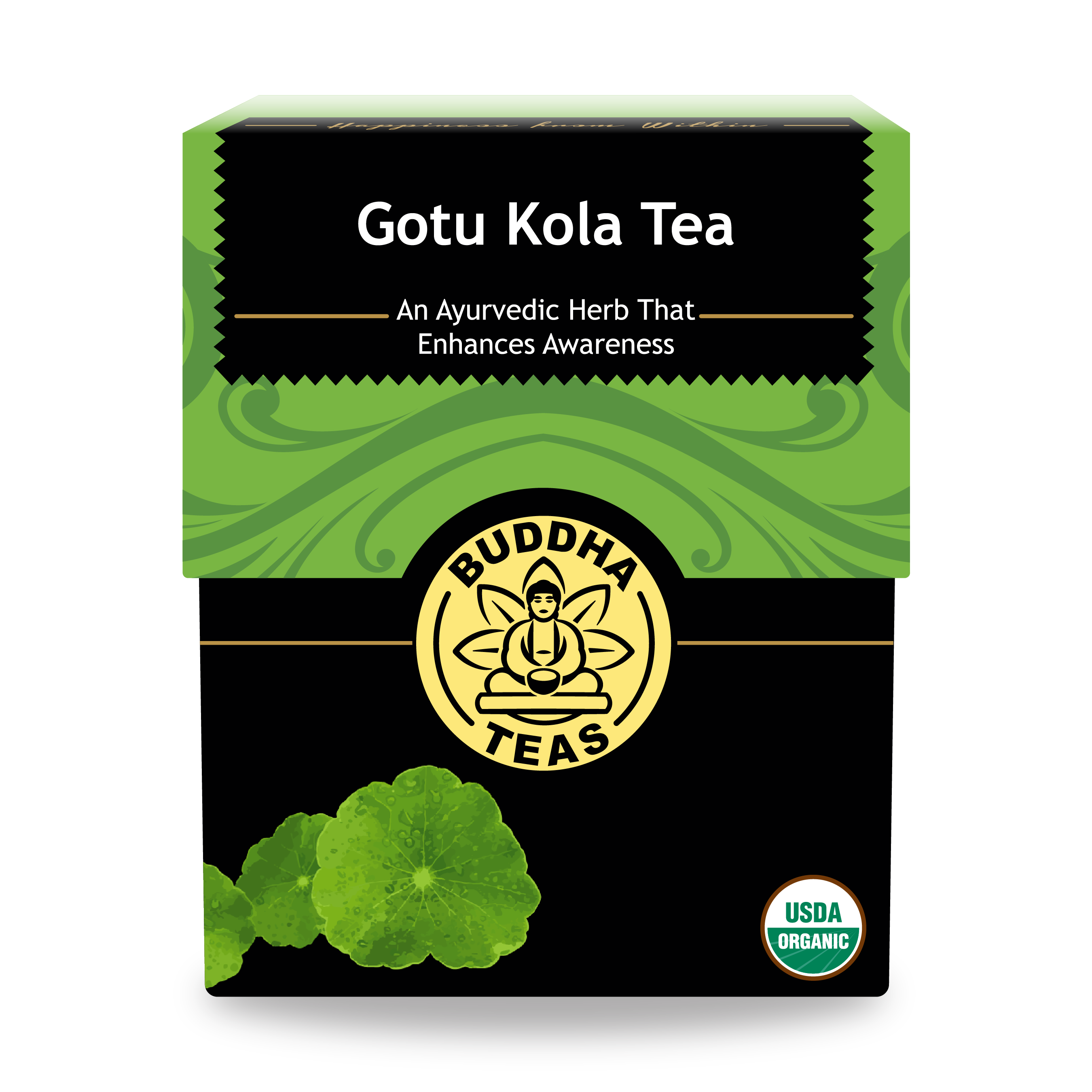 Buy Gotu Kola Tea: Organic & Plastic-Free Tea Bags | Buddha Teas