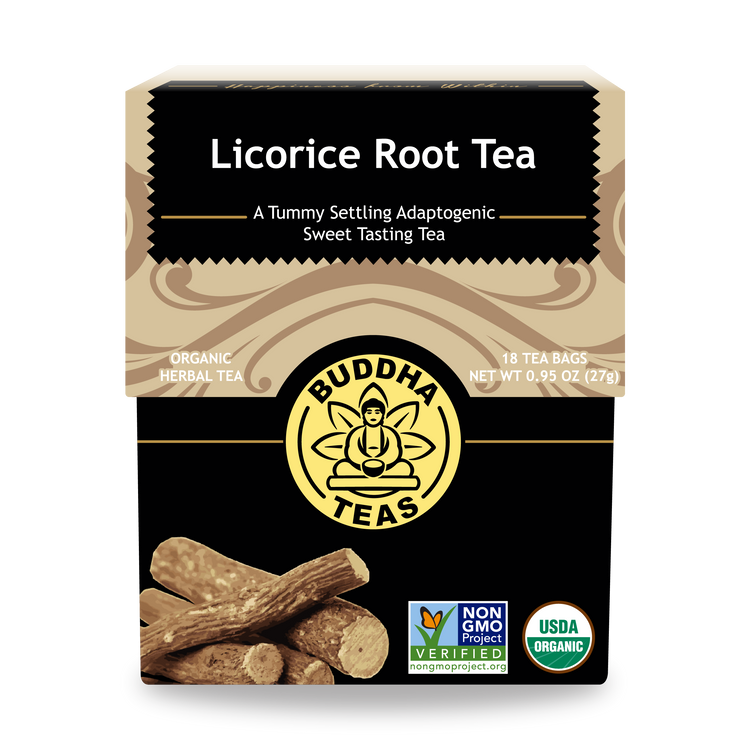 Buddha Teas Licorice Root Tea - front view