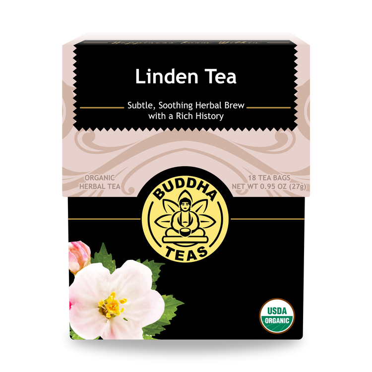 Buddha Teas Linden Tea - front view