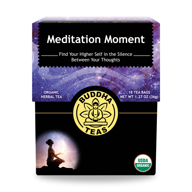 Buddha Teas Meditation Moment - front view