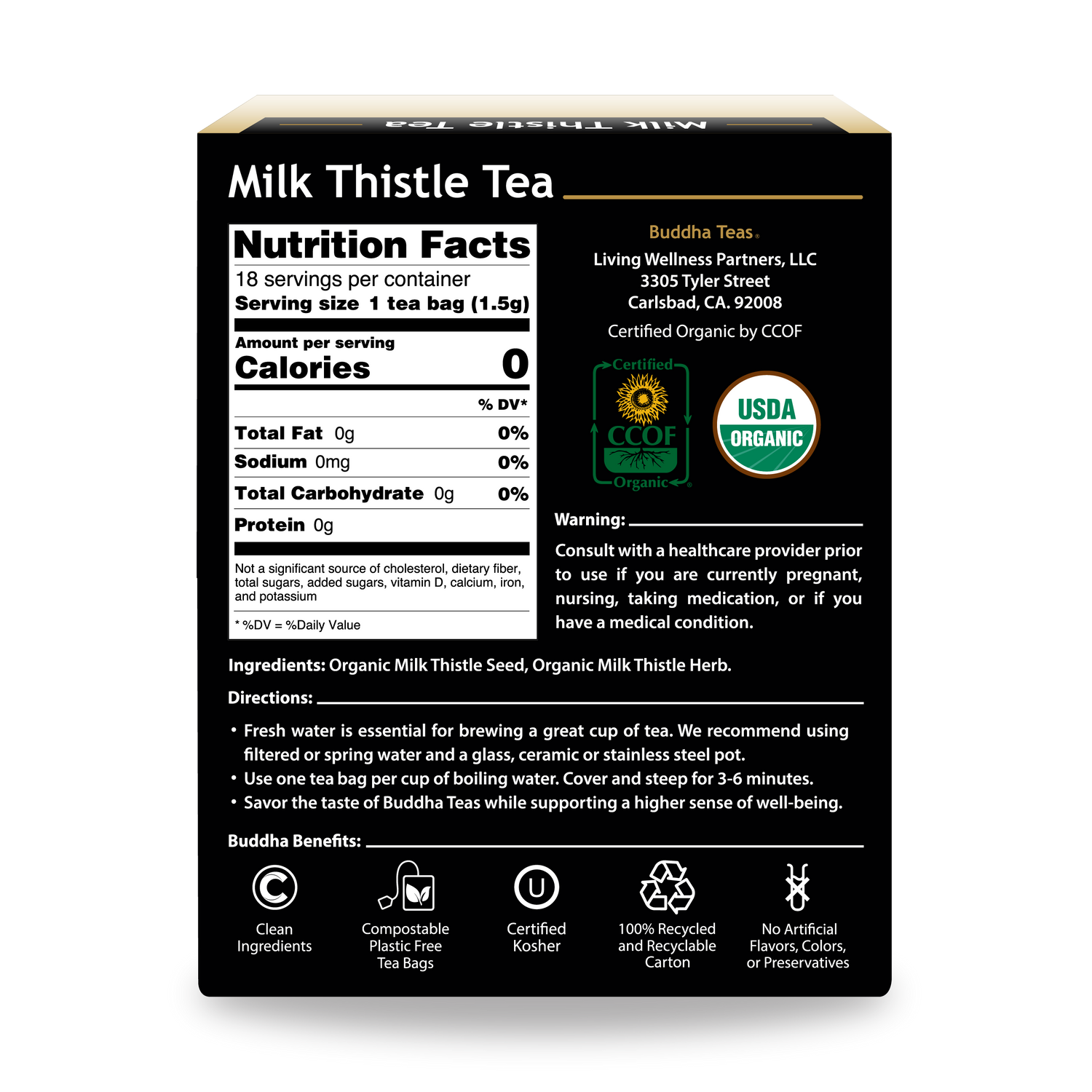 Milk Thistle Tea