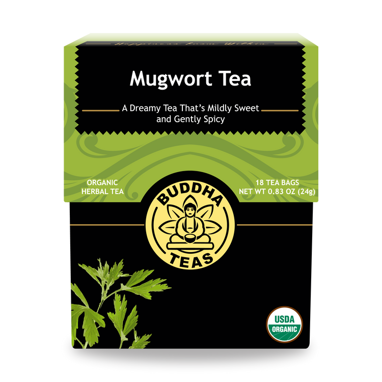 Buddha Teas Mugwort Tea - front view