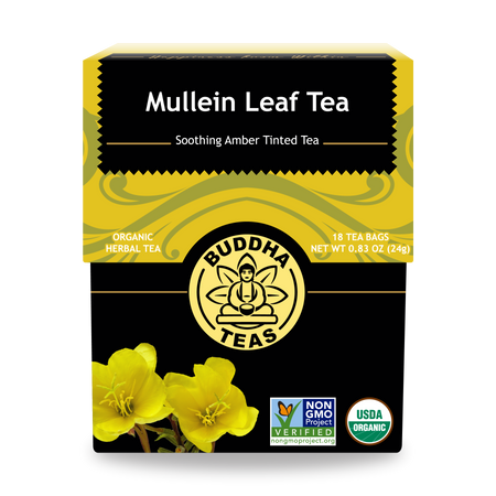 Buddha Teas Mullein Leaf Tea - front view