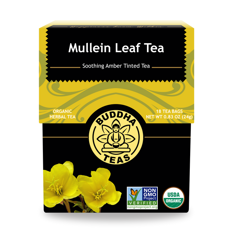 Buddha Teas Mullein Leaf Tea - front view