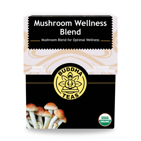 Buddha Teas Mushroom Wellness Blend - front view