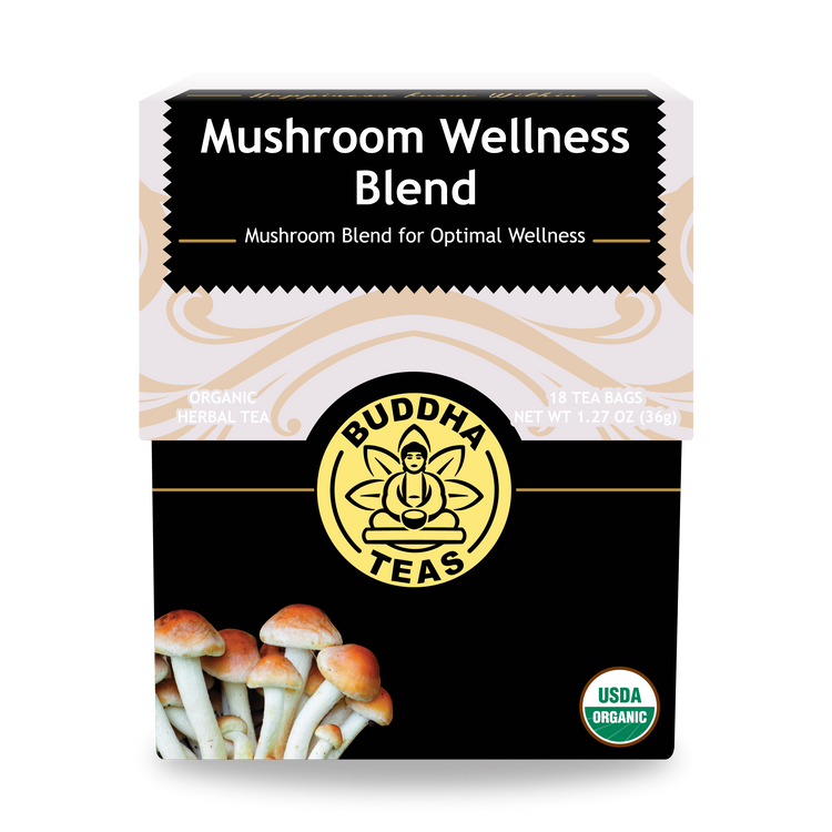 Buddha Teas Mushroom Wellness Blend - front view