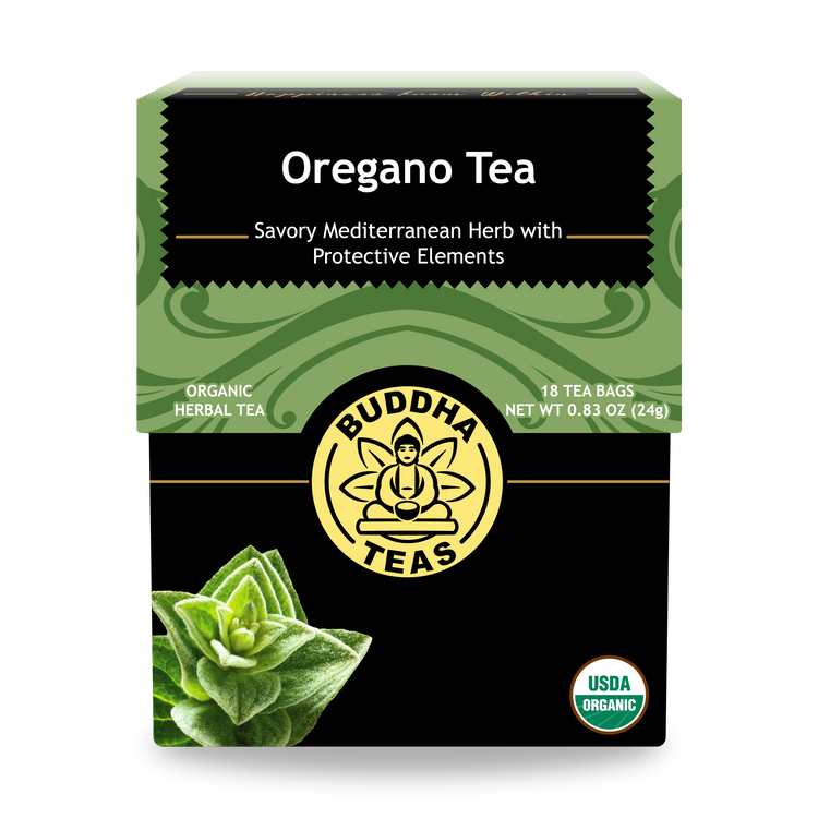 Buddha Teas Oregano Tea - front view