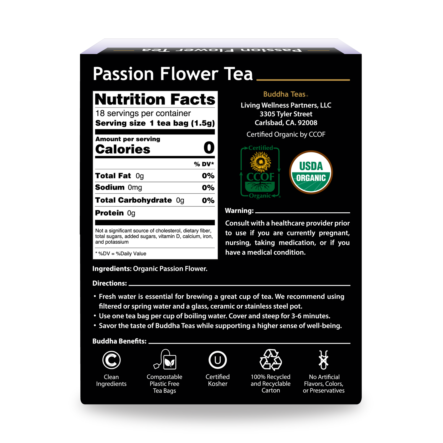 Passion Flower Tea
