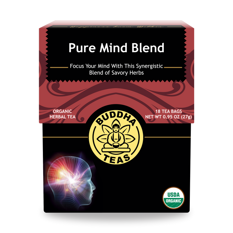 Buddha Teas Pure Mind Blend - front view