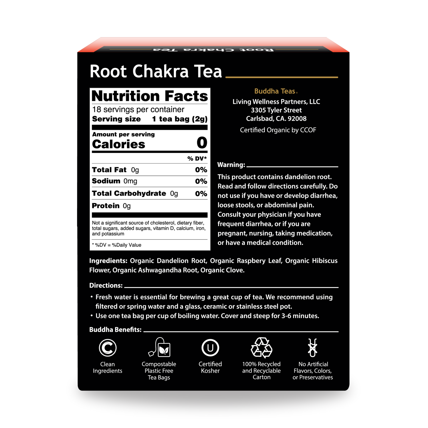 Root Chakra Tea