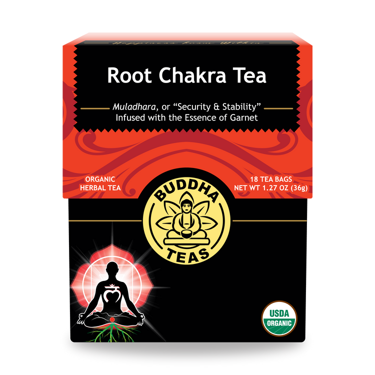 Buddha Teas Root Chakra Tea - front view