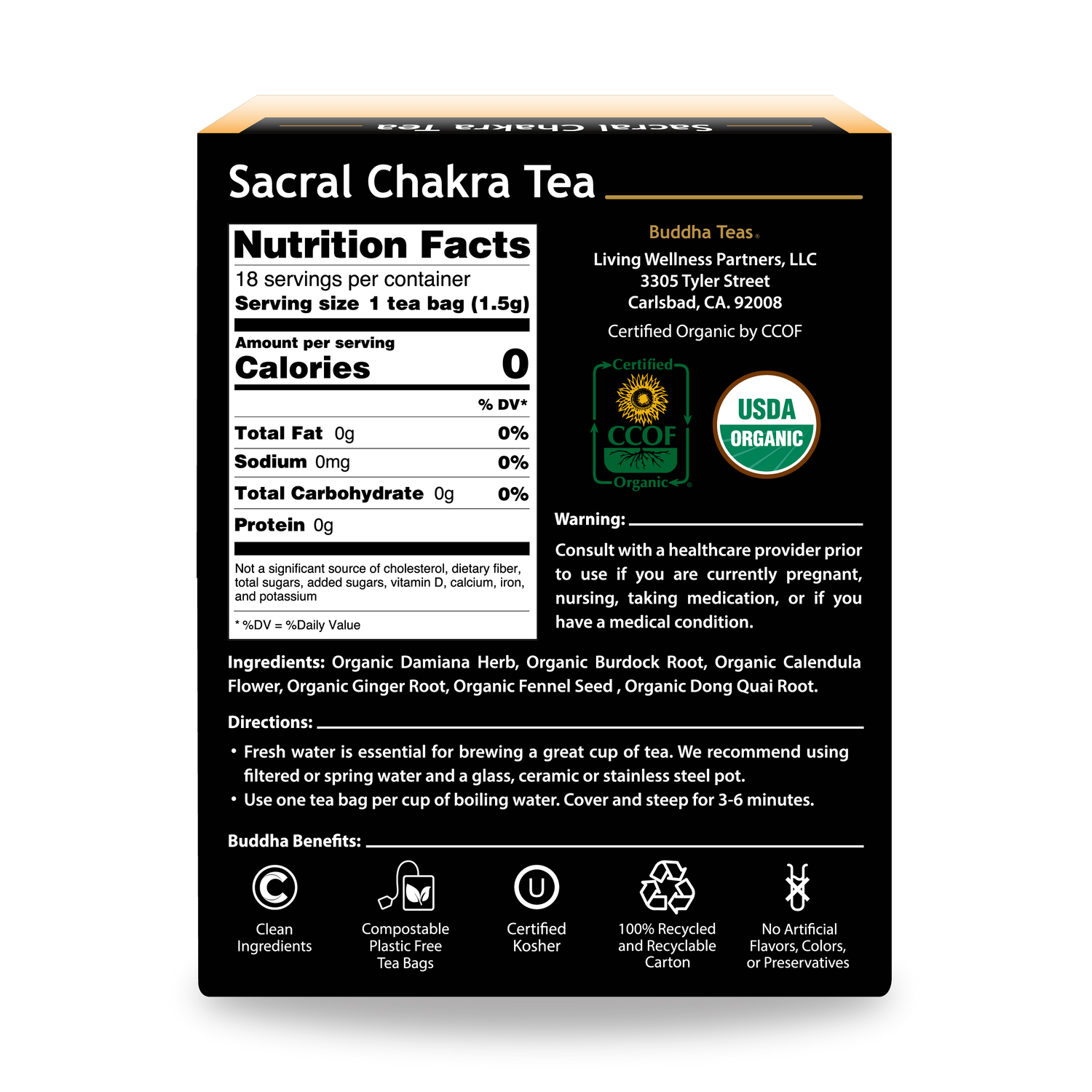 Sacral Chakra Tea