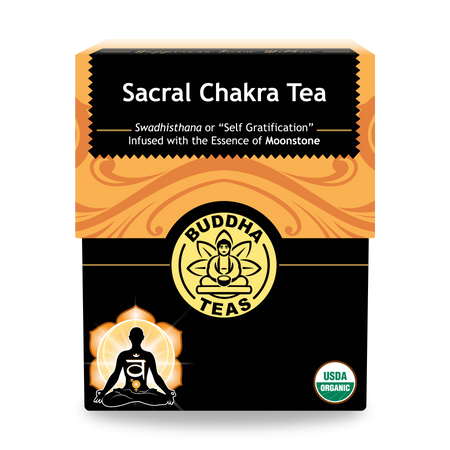 Buddha Teas Sacral Chakra Tea - front view
