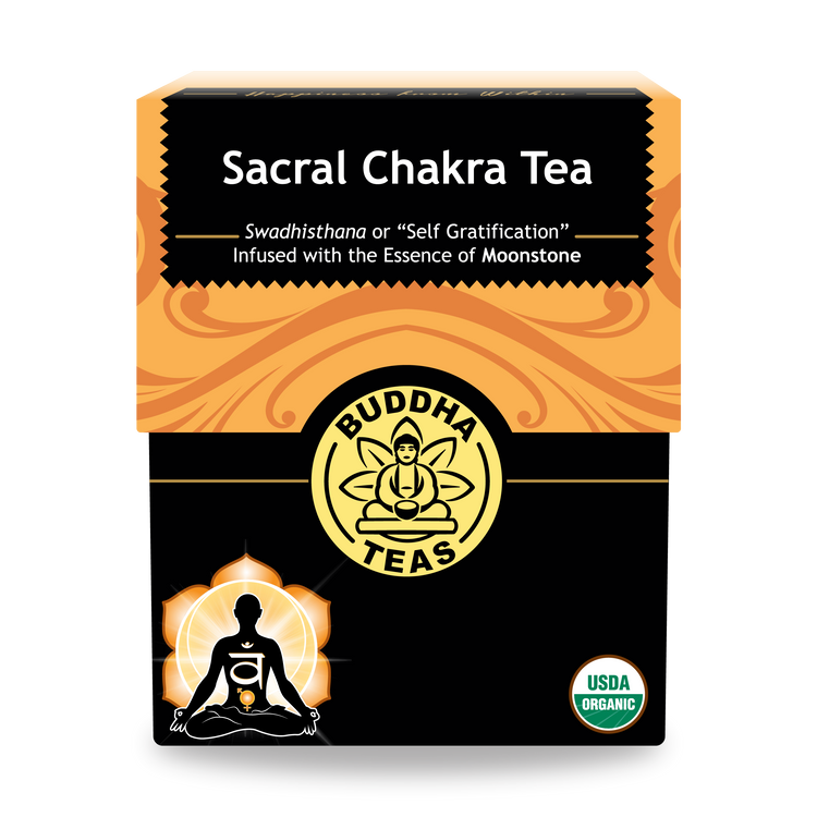 Buddha Teas Sacral Chakra Tea - front view