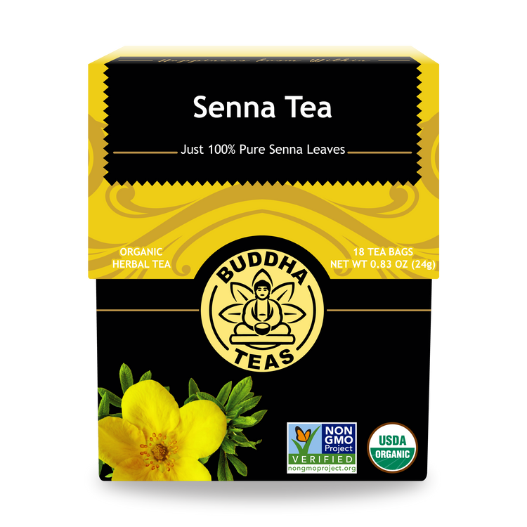 Buddha Teas Senna Tea - front view