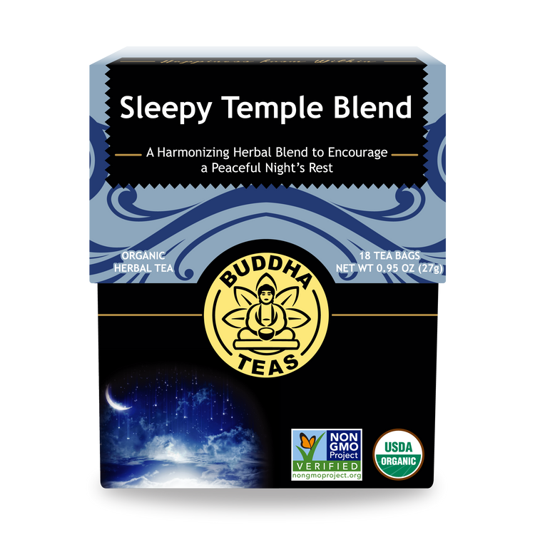 Buddha Teas Sleepy Temple Blend - front view
