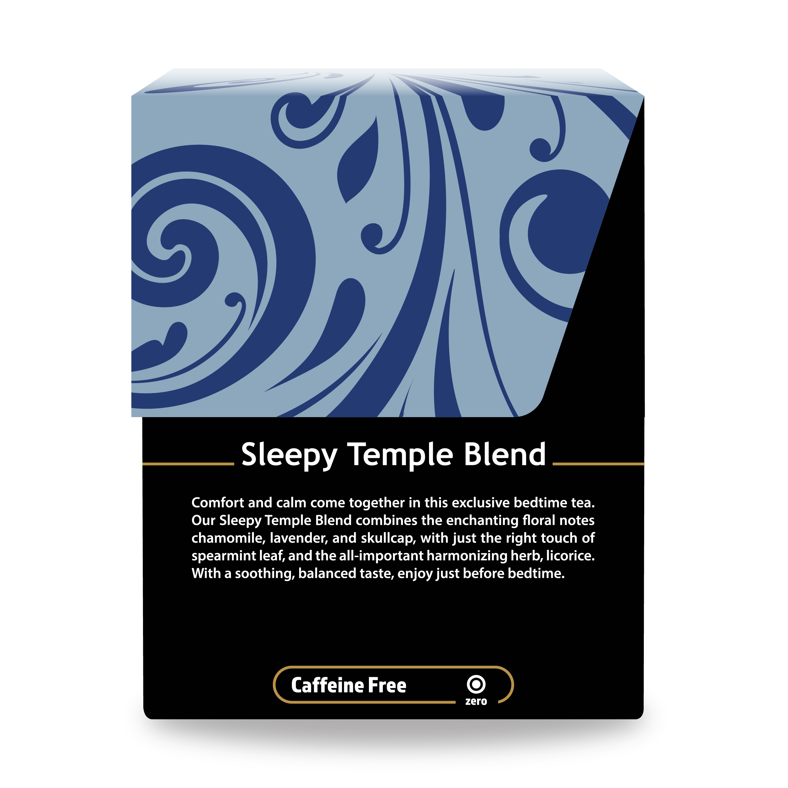 Buddha Teas Sleepy Temple Blend - right side panel