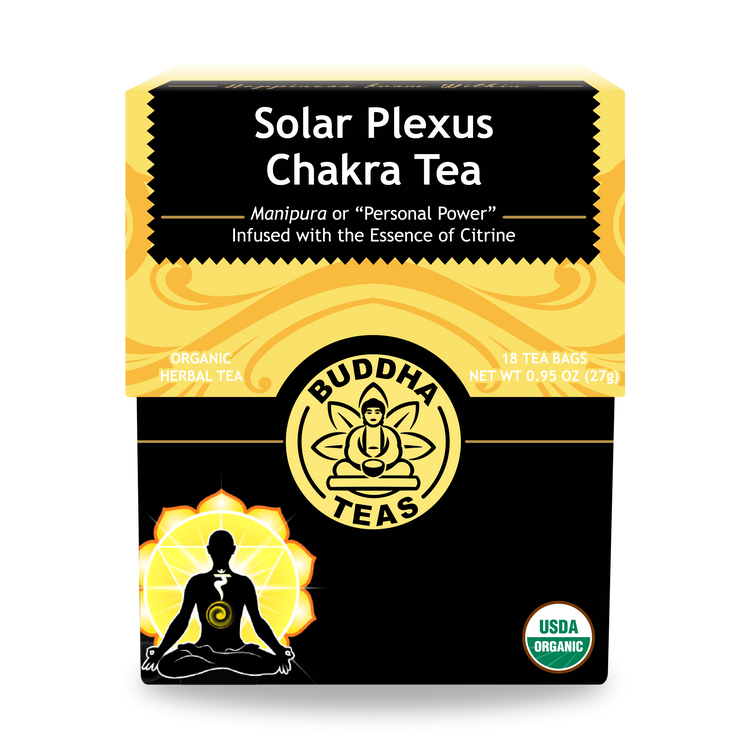 Buddha Teas Solar Plexus Chakra Tea - front view