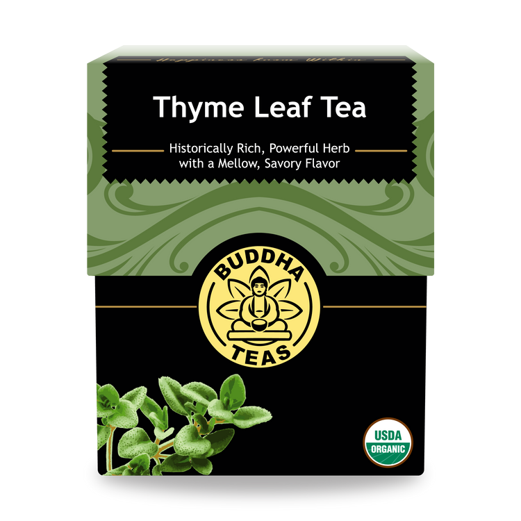 Buddha Teas Thyme Leaf Tea - front view