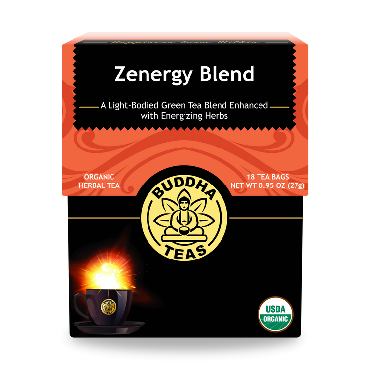 Buddha Teas Zenergy Blend - front view